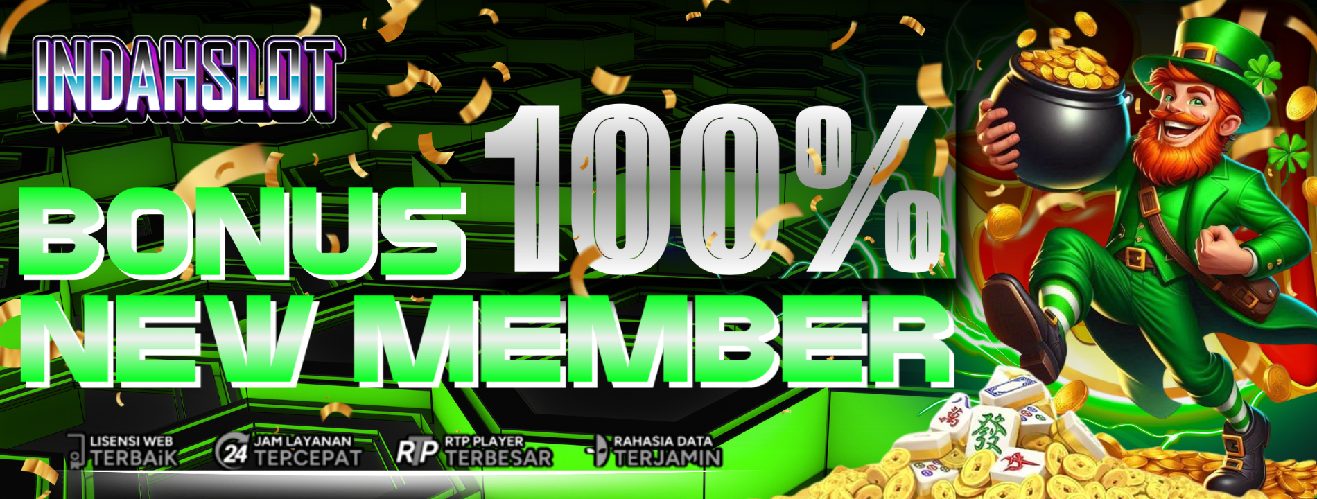 BONUS NEW MEMBER 100%